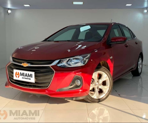 Chevrolet Onix Sedan LTZ 1.0 Turbo - Vermelha - 2023/2024