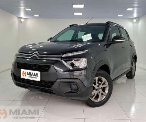 Citroën C3 Feel 1.0 - Cinza - 2022/2023