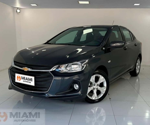 Chevrolet Onix Sedan LTZ 1.0 Turbo - Cinza - 2023/2024