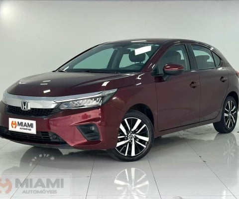 Honda City Hatch Touring 1.5 - Vermelha - 2022/2022