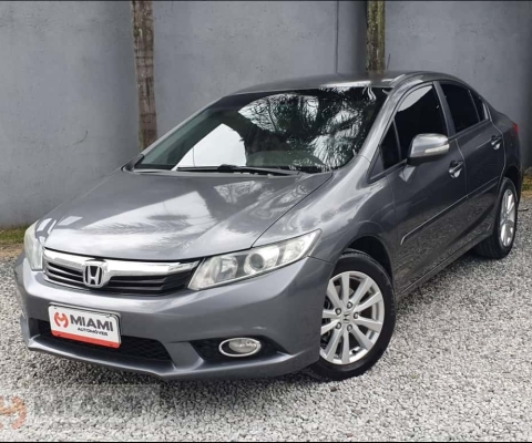 Honda Civic LXR 2.0 - Cinza - 2013/2014