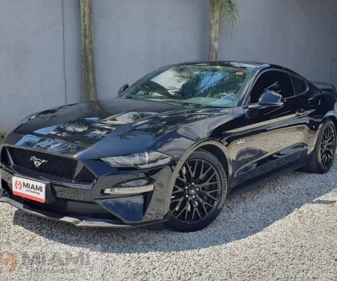 Ford Mustang GT Premium 5.0 V8 - Preta - 2018/2019