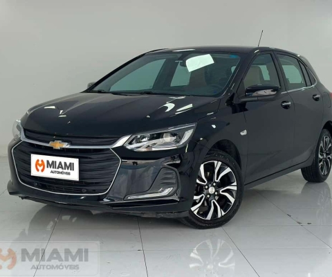 Chevrolet Onix Premier 1.0 Turbo - Preta - 2022/2023