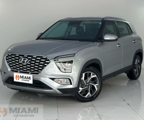 Hyundai Creta Limited 1.0 Turbo - Prata - 2024/2025