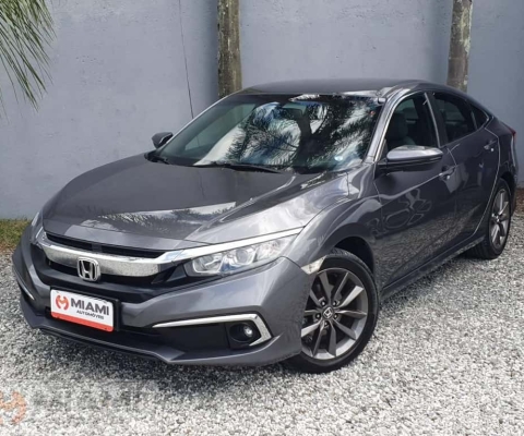 Honda Civic EX 2.0 - Cinza - 2019/2020