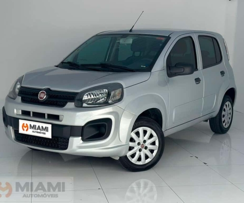 Fiat Uno Drive 1.0 - Prata - 2017/2018