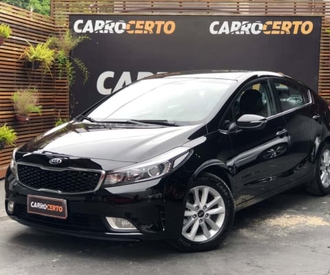 Kia Motors Cerato 1.6  Flex  Aut. 2018  ótimo em conforto e acabamento