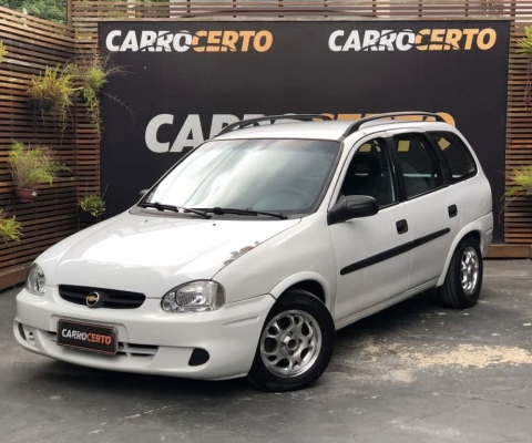 GM - Chevrolet Corsa Wagon Super 1.0 2000 BASICO   100% FINANCIA