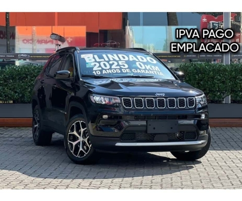 Jeep Compass 2025 1.3 t270 turbo flex longitude at6