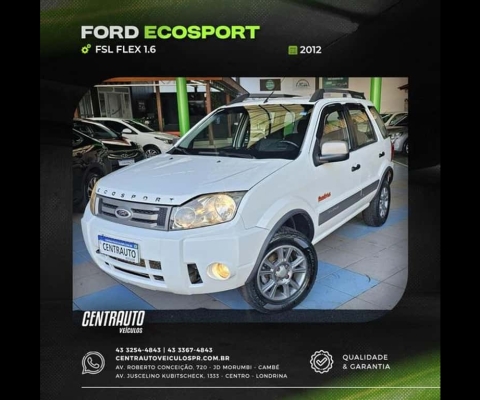 FORD ECOSPORT FSL 1.6 FLEX 2012