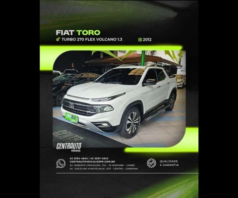 FIAT TORO 1.3 TURBO 270 FLEX VOLCANO AT6 2022