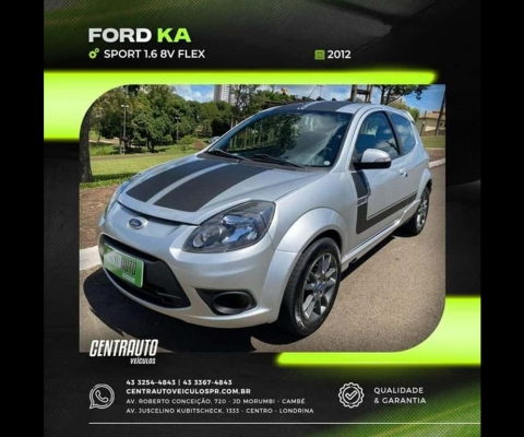 FORD KA SPORT 1.6 8V FLEX 3P 2012