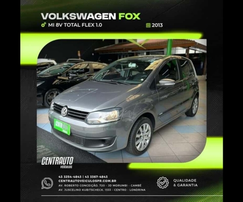 VOLKSWAGEN FOX 1.0 MI 8V TOTAL FLEX 4P 2013