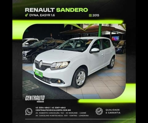 RENAULT SANDERO DYNA. EASYR 1.6 8V 2015