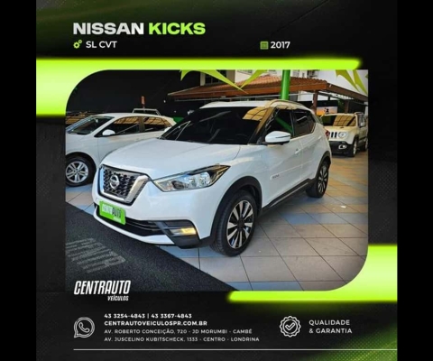 NISSAN KICKS SL CVT 2017