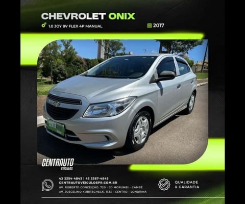 CHEVROLET ONIX 1.0 JOY 8V FLEX 4P MANUAL 2017