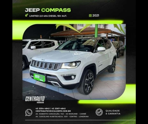 JEEP COMPASS LIMITED 2.0 4X4 DIESEL 16V AUT. 2021