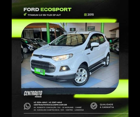 FORD ECOSPORT TITANIUM 2.0 2015