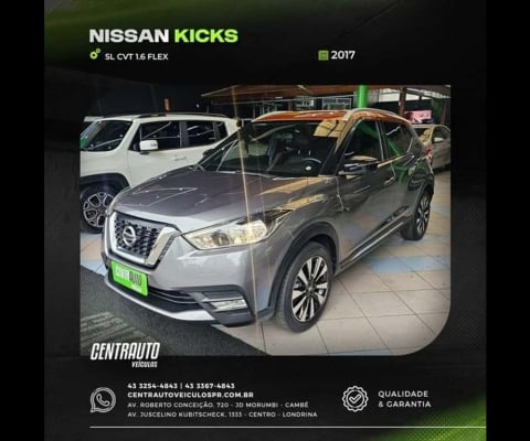 NISSAN KICKS SL CVT 1.6 FLEX 2017