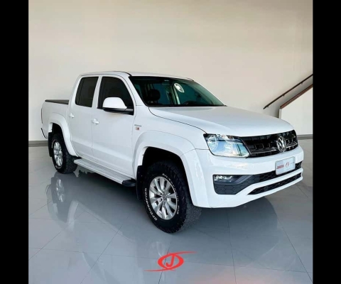 Volkswagen Amarok Comfor. CD 2.0 TDI 4x4 Dies. Aut. - Branca - 2019/2019