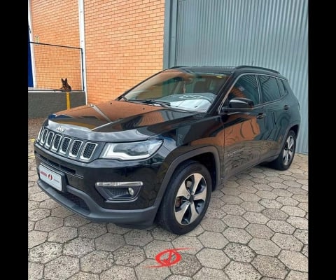 Jeep Compass LONGITUDE 2.0 4x2 Flex 16V Aut.  - Preta - 2017/2018