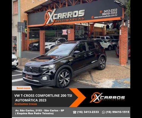 Volkswagen T-CROSS 1.0 200 TSI TOTAL FLEX COMFORTLINE AUTOMÁTICO