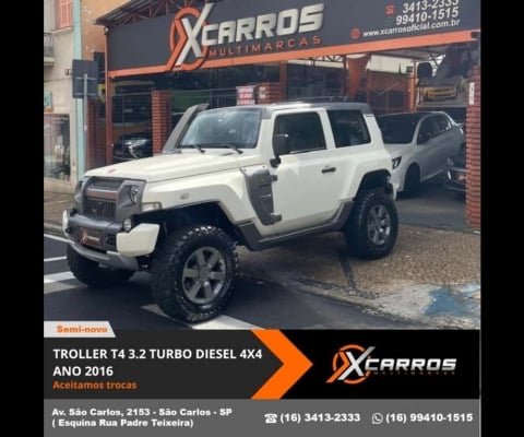 Troller T4 3.2 XLT 4X4 20V TURBO INTERCOOLER DIESEL 2P MANUAL