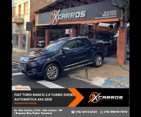 Fiat TORO 2.0 16V TURBO DIESEL RANCH 4WD AT9