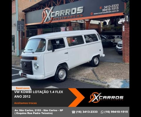 Volkswagen KOMBI 1.4 MI STD LOTAÇÃO 8V FLEX 3P MANUAL