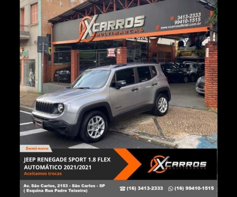 JEEP RENEGADE 1.8 16V FLEX SPORT 4P AUTOMÁTICO