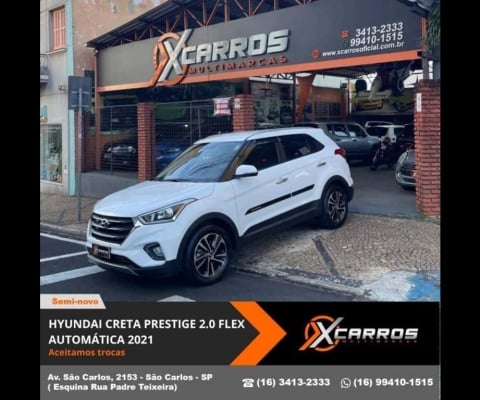 Hyundai CRETA 2.0 16V FLEX PRESTIGE AUTOMÁTICO