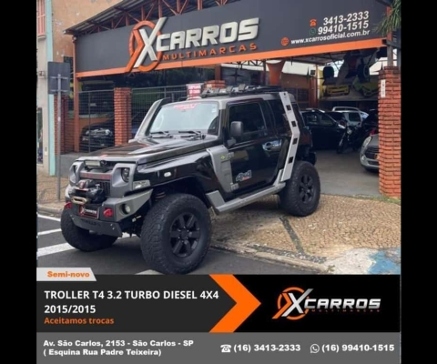 Troller T4 3.2 XLT 4X4 20V TURBO INTERCOOLER DIESEL 2P MANUAL