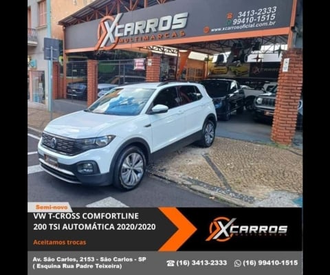 Volkswagen T-CROSS 1.0 200 TSI TOTAL FLEX COMFORTLINE AUTOMÁTICO