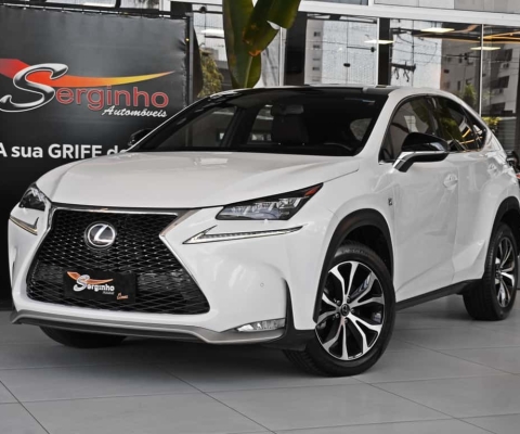 Lexus Nx 200t 2017 2.0 f-sport 4x4 16v turbo gasolina 4p automático