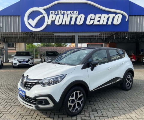 Renault Captur Intense 1.3 TB 16V Flex 5p Aut.  - Branca - 2022/2023