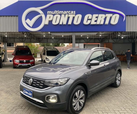 Volkswagen T-Cross Hig. 250 TSI 1.4 Flex 16V 5p Aut  - Cinza - 2019/2020