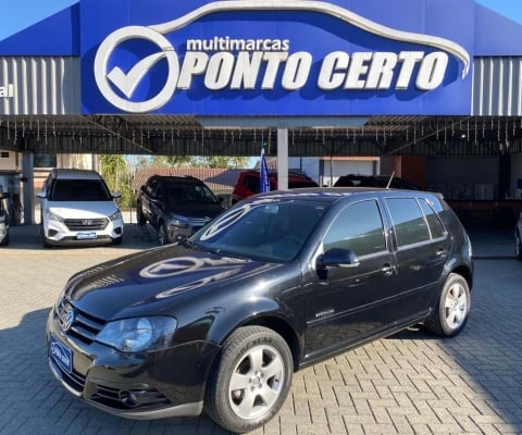 Volkswagen Golf W/ 1.6 SPORTLINE - Preta - 2009/2010