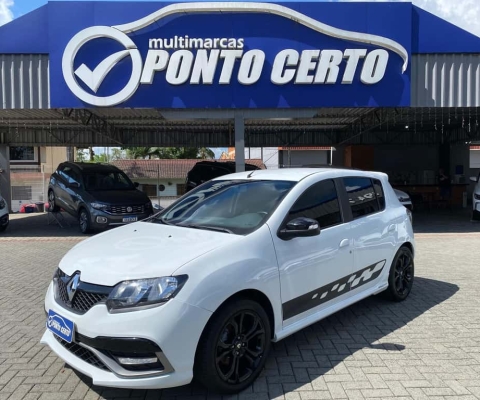 Renault Sandero RS Racing Spirit Flex 2.0 16V 5p  - Branca - 2019/2020