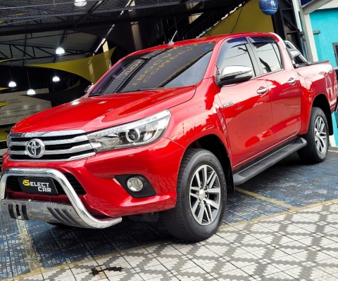 Toyota Hilux SRX CD 2.8 4×4 Turbo Diesel 2017 | 2° Dono Com Manual e Chave Reserva!