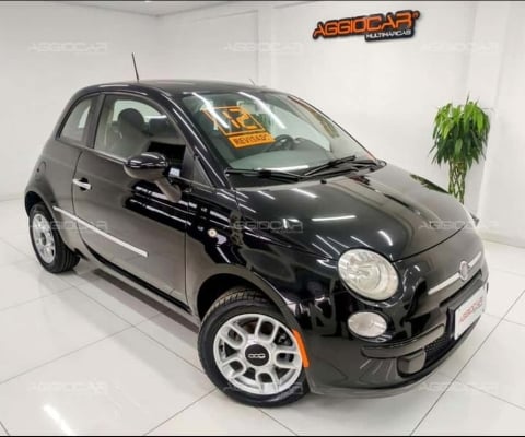 FIAT 500 CULT 1.4 FLEX 2012 CAMBIO MANUAL