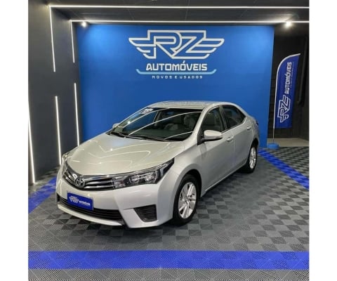 Toyota Corolla GLI18 CVT - Prata - 2016/2017