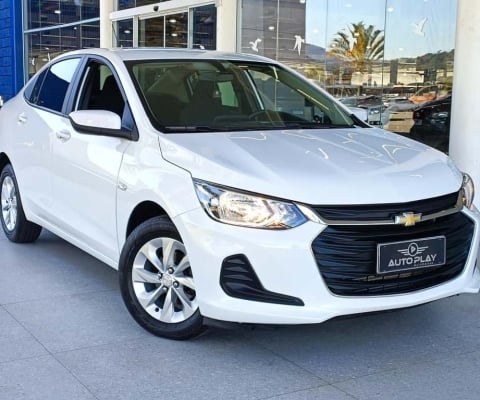 Chevrolet Onix SEDAN Plus LT 1.0 12V TB Flex Aut.  - Branca - 2022/2023