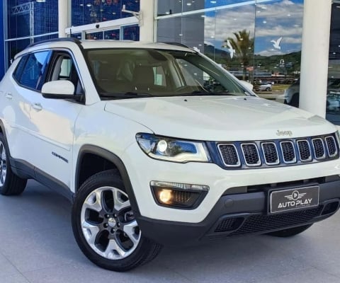 Jeep Compass LONGITUDE 2.0 4x4 Dies. 16V Aut. - Branca - 2018/2019