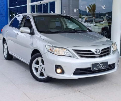 Toyota Corolla XEi 2.0 Flex 16V Aut.  - Prata - 2012/2013