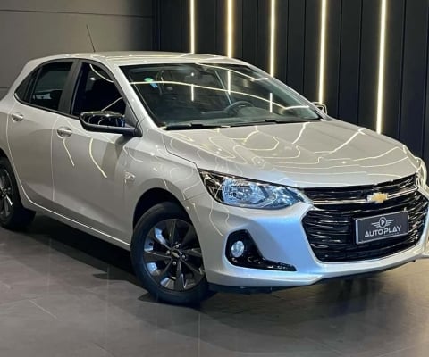 Chevrolet Onix HATCH LTZ 1.0 12V TB Flex 5p Mec.  - Prata - 2020/2021