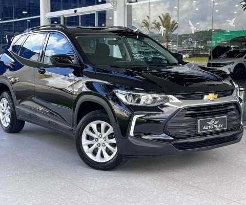 Chevrolet Tracker 1.0 Turbo 12V Flex Aut.   - Preta - 2022/2023