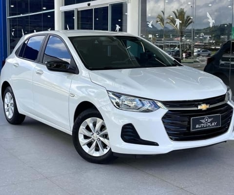 Chevrolet Onix HATCH LT 1.0 12V Flex 5p Mec.  - Branca - 2022/2023