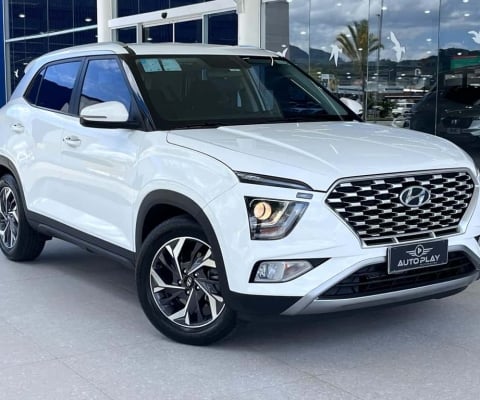 Hyundai Creta Limited 1.0 TB 12V Flex Aut.  - Branca - 2022/2023