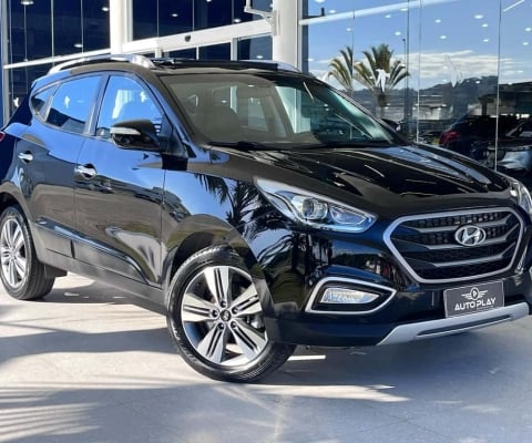 Hyundai ix35 GLS 2.0 16V 2WD Flex Aut.  - Preta - 2016/2017