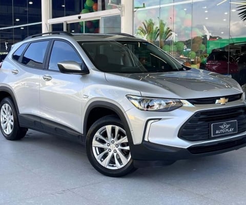 Chevrolet Tracker LTZ 1.0 Turbo 12V Flex Aut.  - Prata - 2021/2022